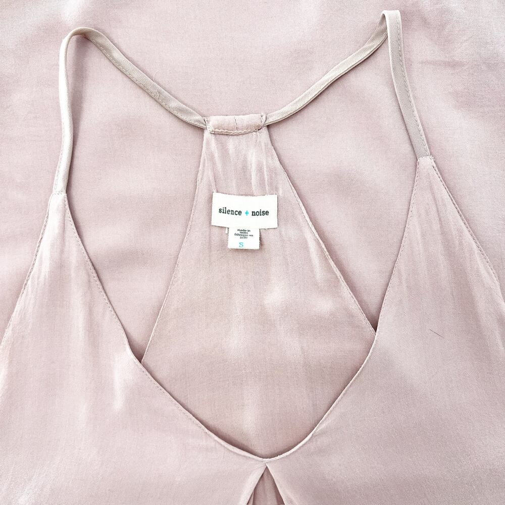 Urban Outfitters Silence & Noise Women's‎ Pink Sleeveless Flowy Tank Top Size S - Picture 3 of 6